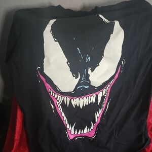 Marvel Black and Red Graphic Tee